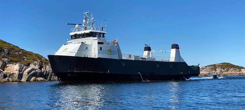 Frøyaferja Foto: Øyvind Vikan, Trøndelag fylkeskommune