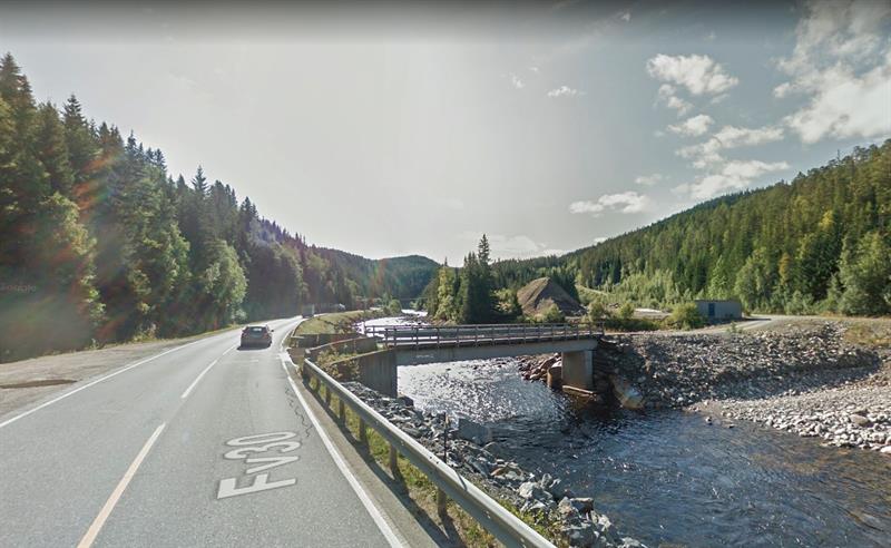 Bilde av Brua til Åsvegen over Gaula