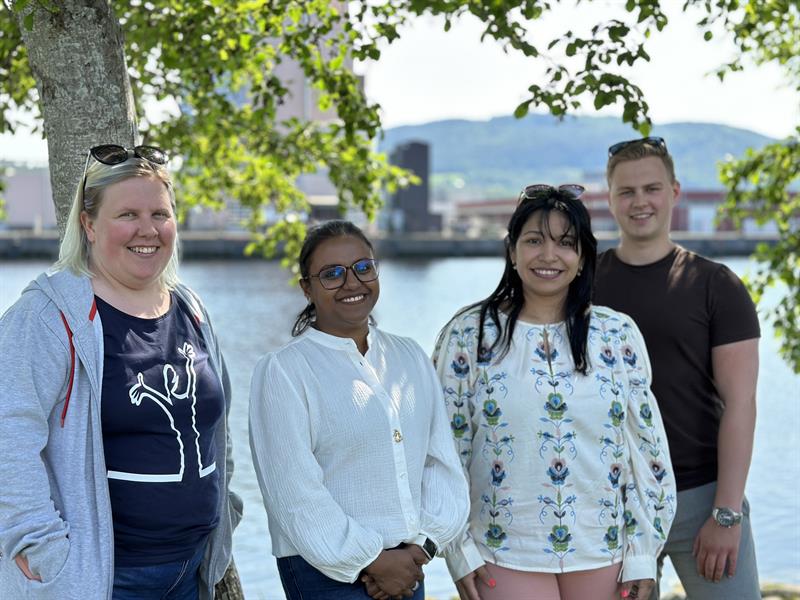 TraineerTrøndelagfylkeskommune.jpg Disse traineene er alle ansatt i Trøndelag fylkeskommune. (F.v.) Lill Charlotte Vederhus (38), Rabeya Khatun Kazi (38), Oriana Kammerer Uillar (37) og Syver Lie Rønningen (23).