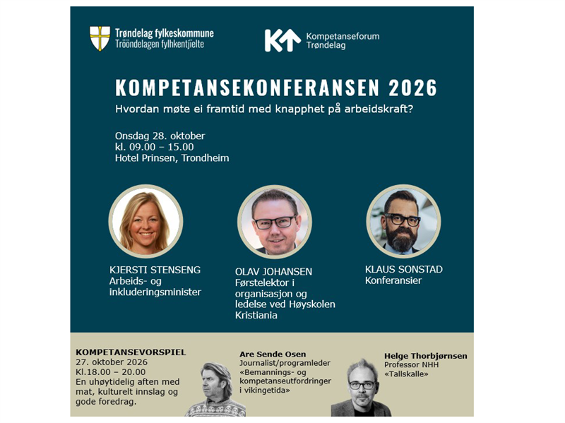 Kompetansekonferansen. Plakat