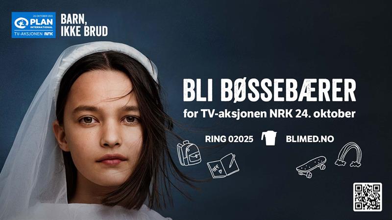 Bilde av barnebrud som illustrerer temaet for årets TV-aksjon (Foto: TV-aksjonen)