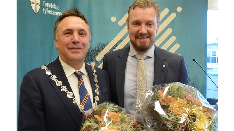 Tore O. Sandvik og Tomas Iver Hallem Foto: Narve Nordmelan