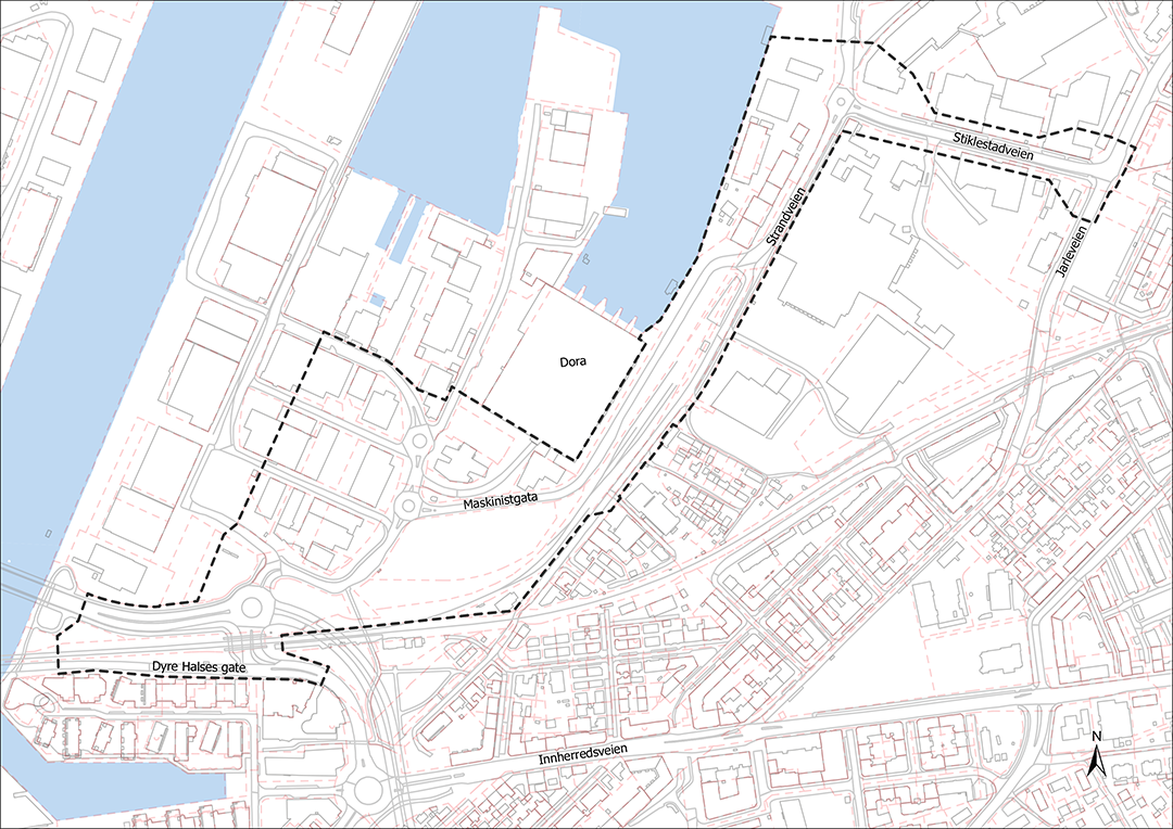 Trondheim kommune – Varsel om planoppstart fv. 6668 – Reguleringsplan for  metrobusstrase over Nyhavna - Trøndelag fylkeskommune
