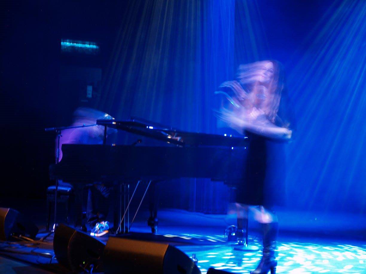 Kari Rueslåtten under Midtnordiske kulturdager 2017. Foto: Aase Kari Skaugen.