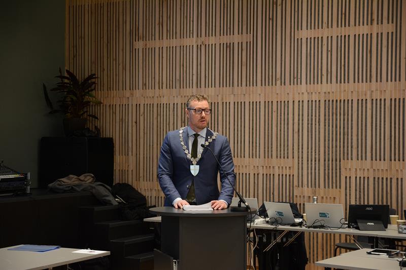 Fylkesordfører Tomas Iver Hallem. Foto: Mona Jønvik Andersson, Trøndelag fylkeskommune