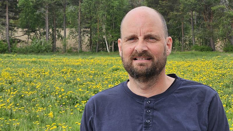 Foto av ny rektor ved Røros videregående skole. Foto:Jukka M. Peramaa