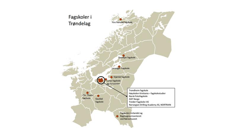 Fagskoler i Trøndelag