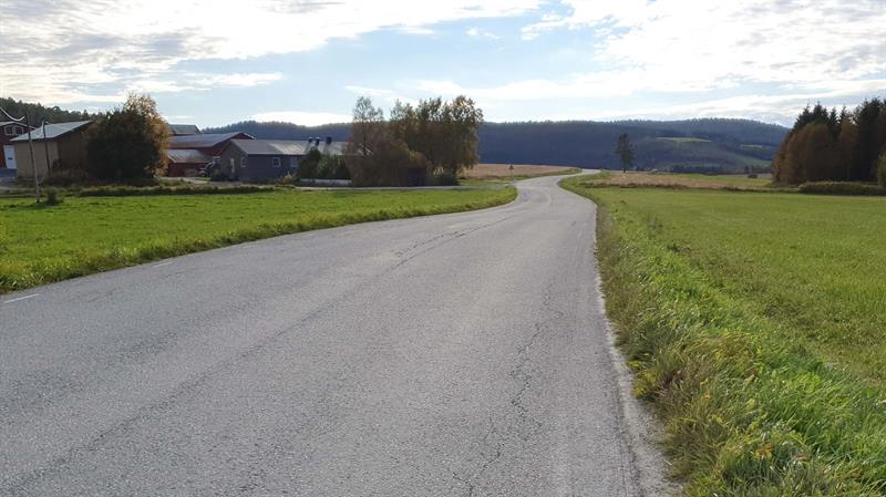 Røseggvegen Røseggvegen. Bilde. Foto: Trøndelag fylkeskommune.