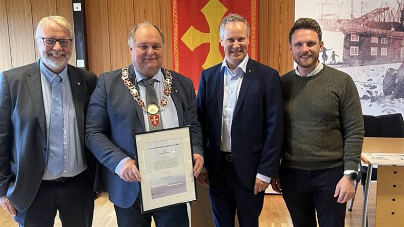 Prisoverrekkelse Verdal. Bilde