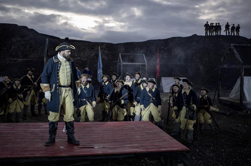 Elden Bilde av en scene fra musikkteateret Elden på Røros.