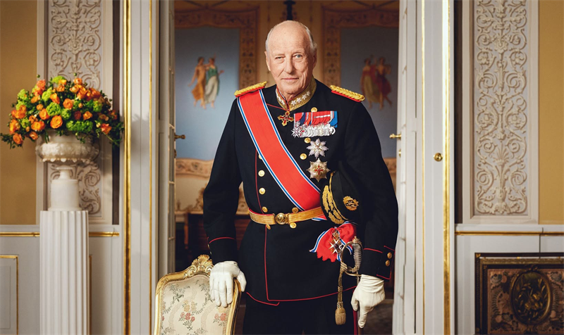 Bilde av Hans Majestet Kong Harald.  Foto: Kimm Saatvedt for Det kongelige hoff