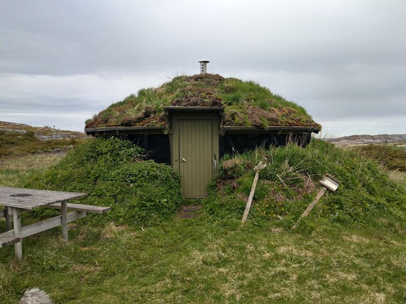Utvorda kystfort på Namdalskysten.