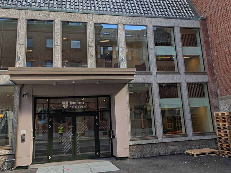 Trondheim katedralskole. Bilde