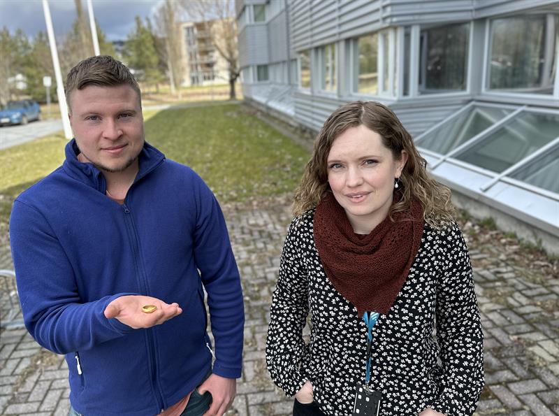 Eirik Syvertsen og Hanne Haugen. Bilde 