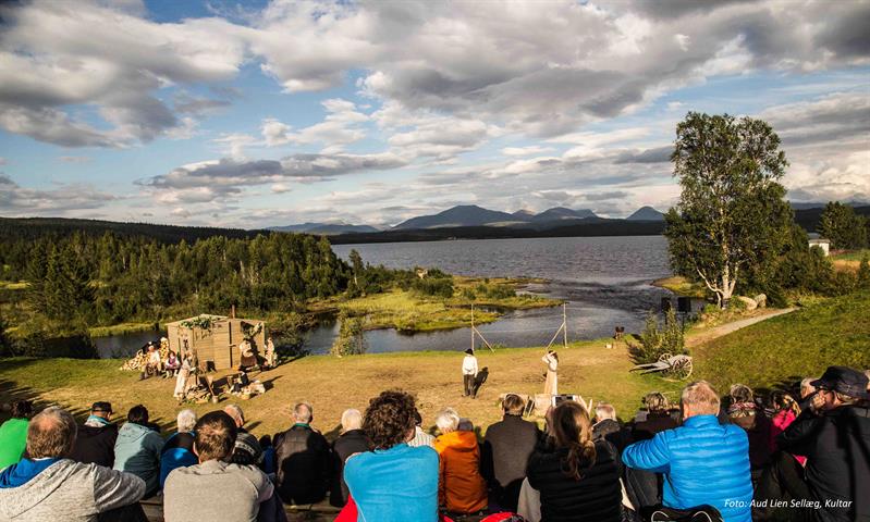 Vera i Verdal. I fjellområdene på grensa til Sverige møttes den samiske, skogfinske og norske bondekulturen. Foto: Aud Sælleg