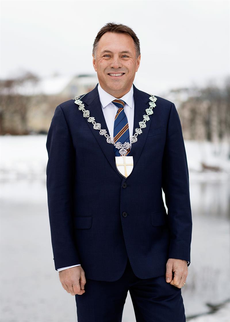 Fylkesordfører Tore O. Sandvik (Foto: Anne-Line Bakken)
