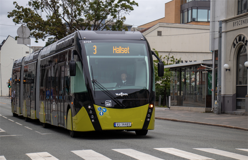 Metrobuss i Trondheim (Foto: AtB AS)