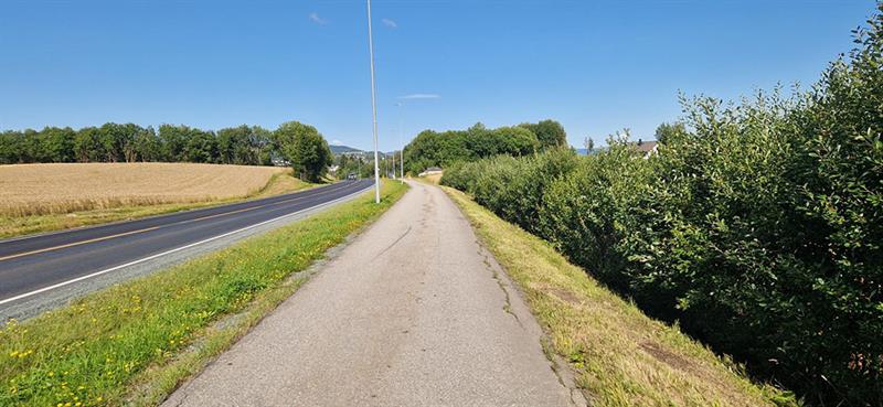 Fylkesveg 6686 gang og sykkelveg Gamle Okstadbakkan