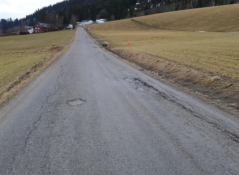 Verrastrandveien.Bilde