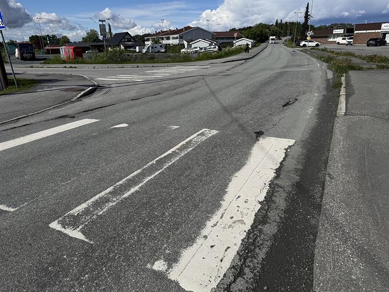 Okkenhaugvegen. Bilde