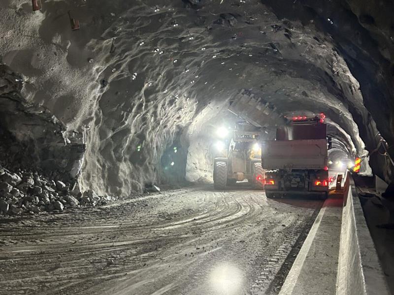 Frøyatunnelen. Bilde