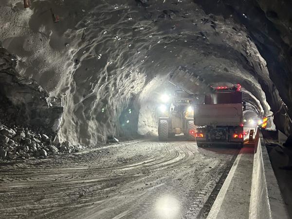 Frøyatunnelen. Bilde