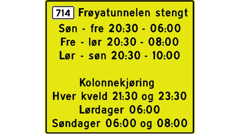 Skilt_Stenging_Retning_Frøya mot Hitra kopi.jpg Skilt som viser stenging i retning Frøya mot Hitra. Bilde