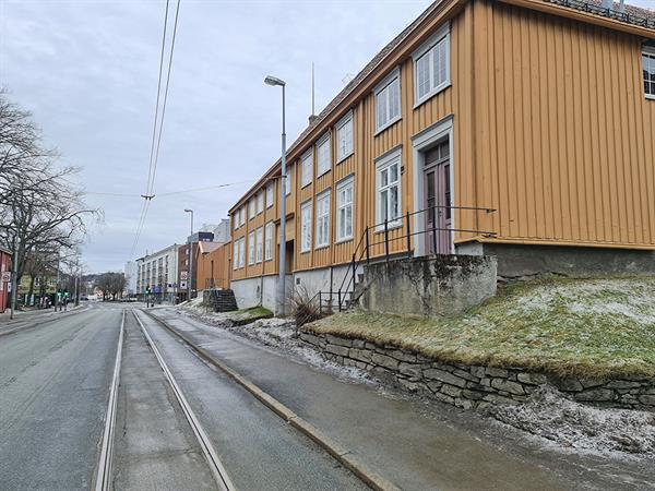 Kongens gate i Trondheim. Bilde