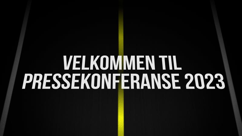Velkommen til pressekonferanse
