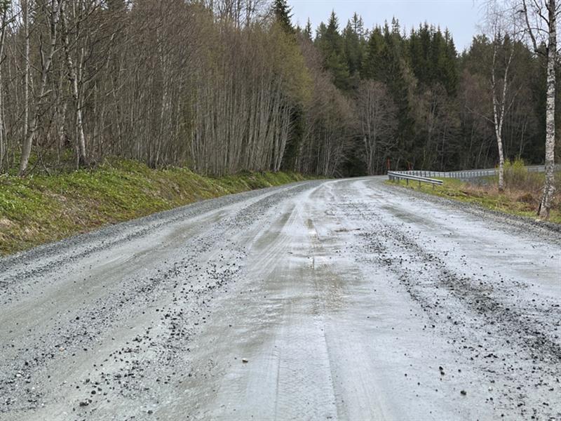 Resdalsveien i Orkland. Bilde