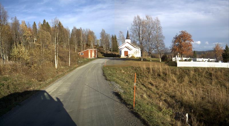 Veresvegen i Verdal. Bilde.