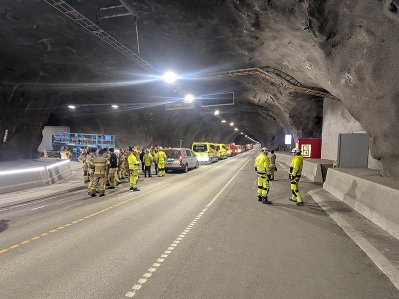 Frøyatunnelen. Bilde