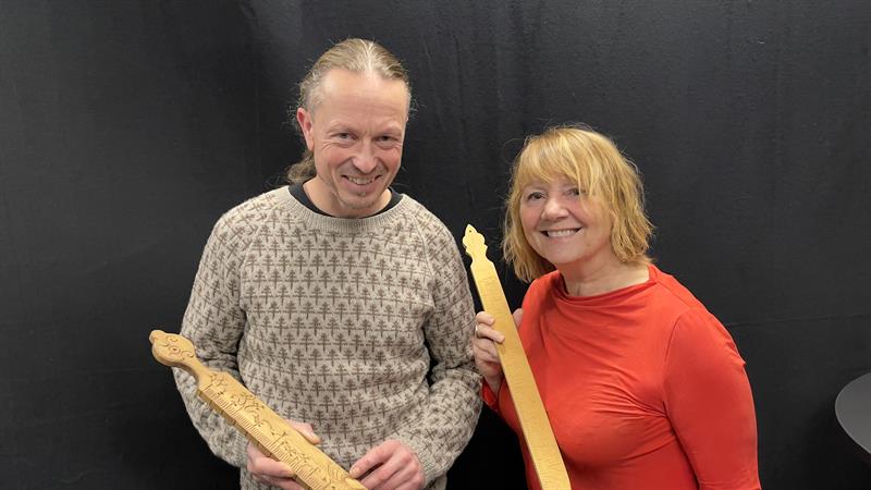 Per Steinar Brevik og Hildur Norum Bilde av Per Steinar Brevik og Hildur Norum .