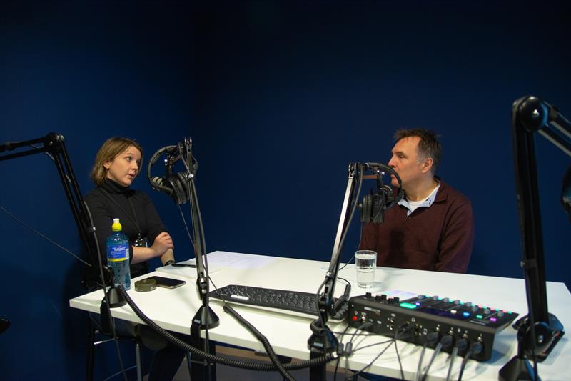 Tore O. Sandvik og Kjersti Bjørnevik Bilde av Tore O. Sandvik og Kjersti Bjørnevik.